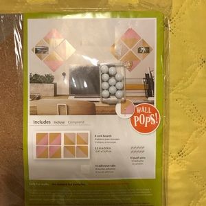 School. WallPops Square Cork Organizer